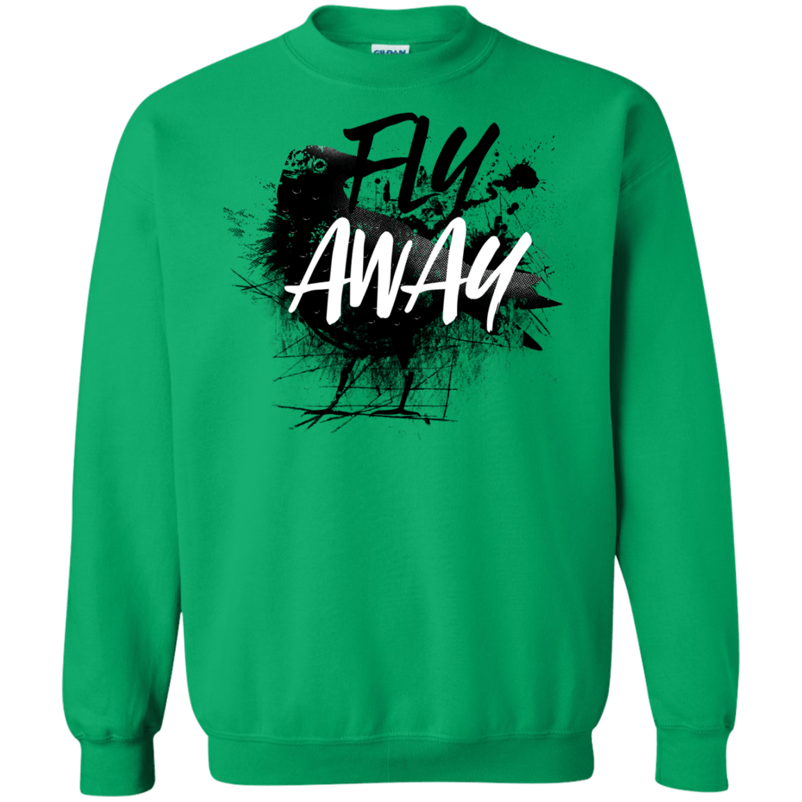 Sweatshirts Irish Green / S Fly Away Crewneck Sweatshirt