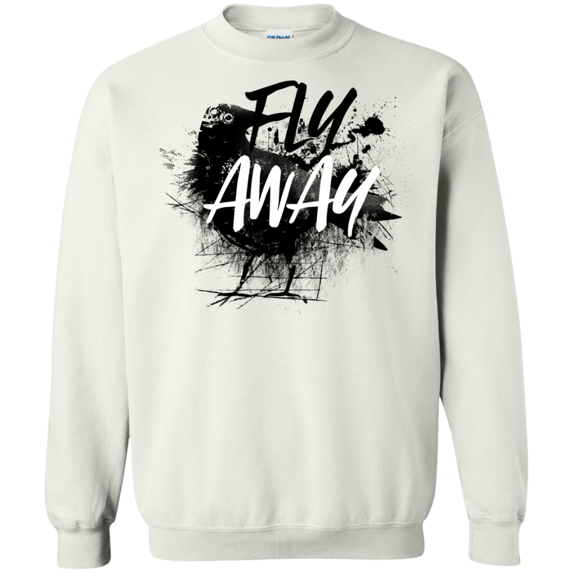 Sweatshirts White / S Fly Away Crewneck Sweatshirt