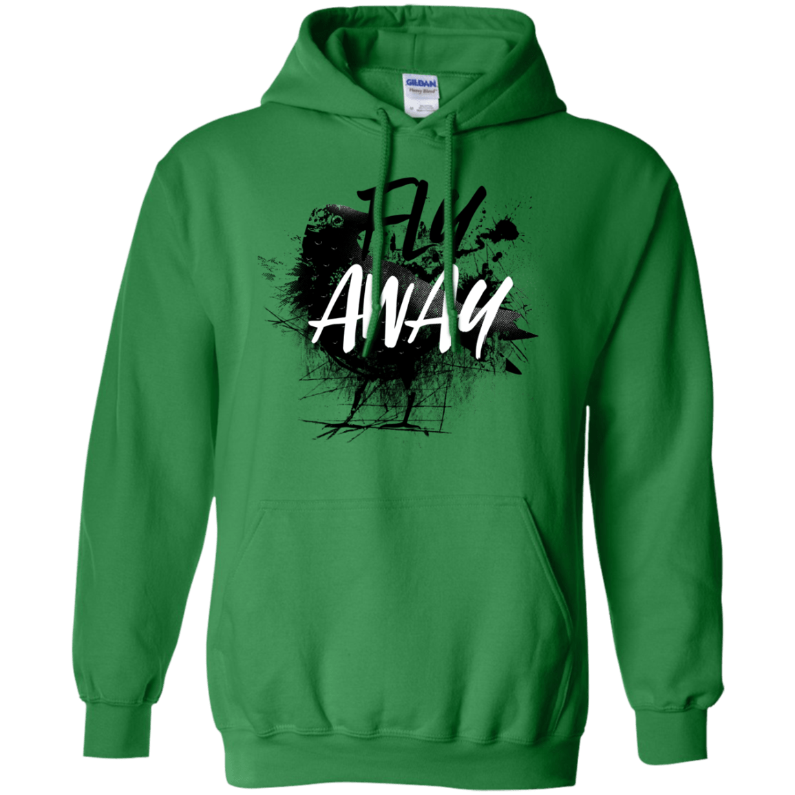 Sweatshirts Irish Green / S Fly Away Pullover Hoodie