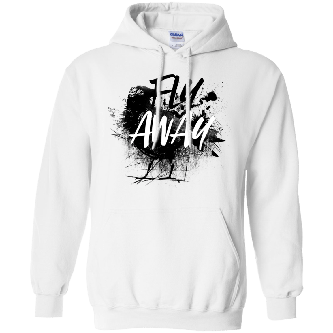 Sweatshirts White / S Fly Away Pullover Hoodie