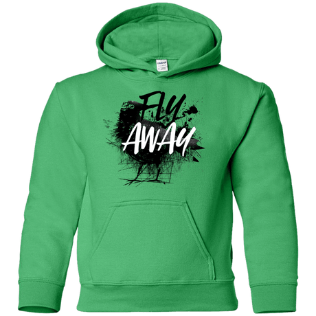 Sweatshirts Irish Green / YS Fly Away Youth Hoodie