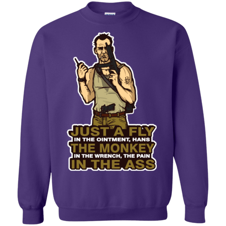 Sweatshirts Purple / Small Fly In The Ointment Crewneck Sweatshirt