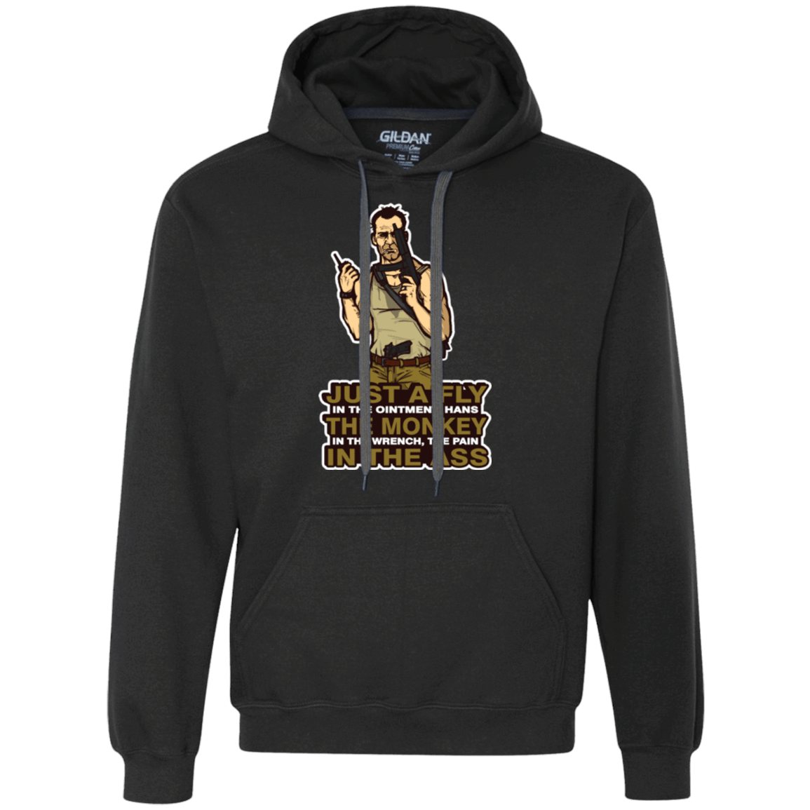 Sweatshirts Black / Small Fly In The Ointment Premium Fleece Hoodie