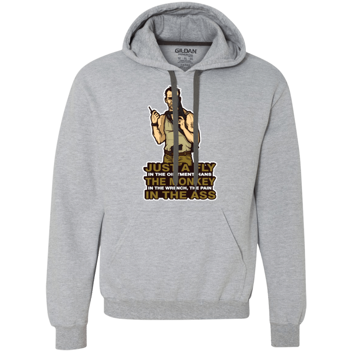 Sweatshirts Sport Grey / Small Fly In The Ointment Premium Fleece Hoodie