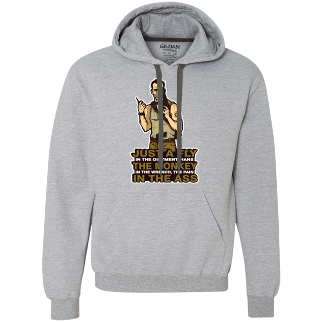 Sweatshirts Sport Grey / Small Fly In The Ointment Premium Fleece Hoodie