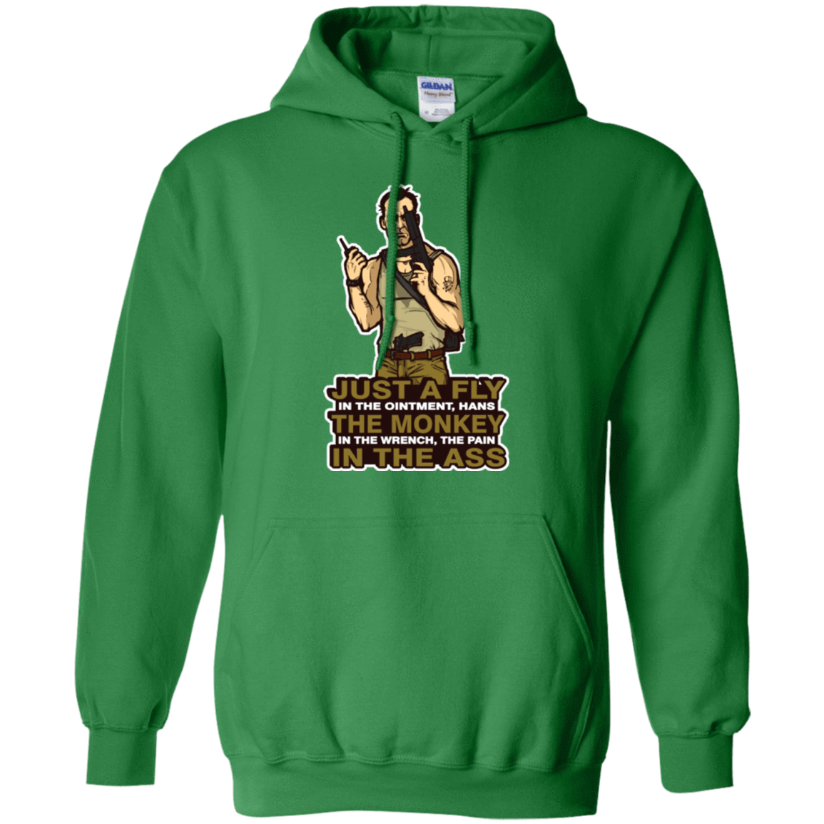 Sweatshirts Irish Green / Small Fly In The Ointment Pullover Hoodie