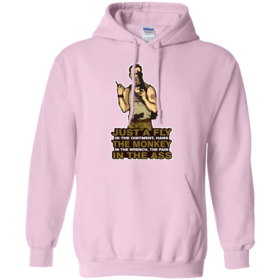 Sweatshirts Light Pink / Small Fly In The Ointment Pullover Hoodie