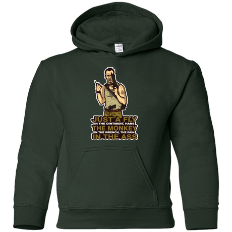 Sweatshirts Forest Green / YS Fly In The Ointment Youth Hoodie