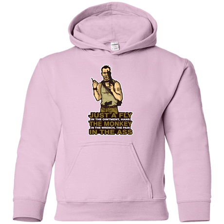 Sweatshirts Light Pink / YS Fly In The Ointment Youth Hoodie