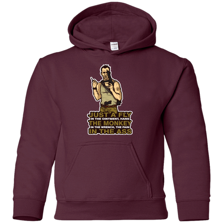 Sweatshirts Maroon / YS Fly In The Ointment Youth Hoodie