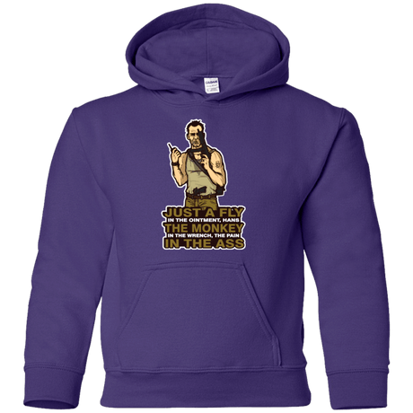 Sweatshirts Purple / YS Fly In The Ointment Youth Hoodie