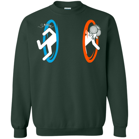 Sweatshirts Forest Green / Small Fly trouble Crewneck Sweatshirt