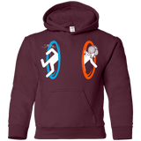 Sweatshirts Maroon / YS Fly trouble Youth Hoodie