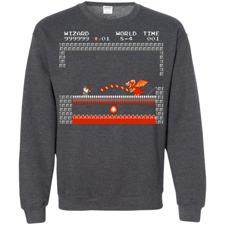 Sweatshirts Dark Heather / Small Fly you fools Crewneck Sweatshirt