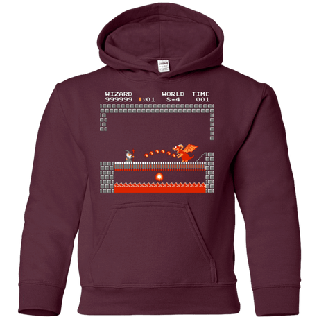 Sweatshirts Maroon / YS Fly you fools Youth Hoodie