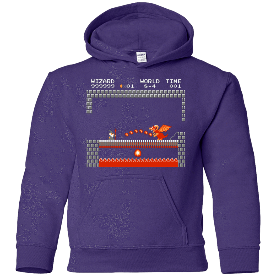 Sweatshirts Purple / YS Fly you fools Youth Hoodie