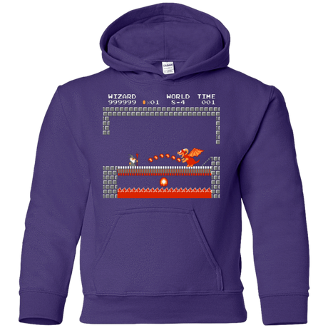 Sweatshirts Purple / YS Fly you fools Youth Hoodie