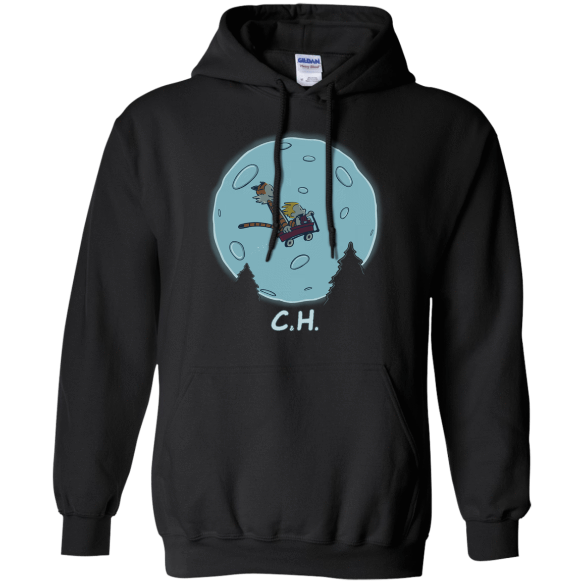 Sweatshirts Black / S Flying Wagon Pullover Hoodie