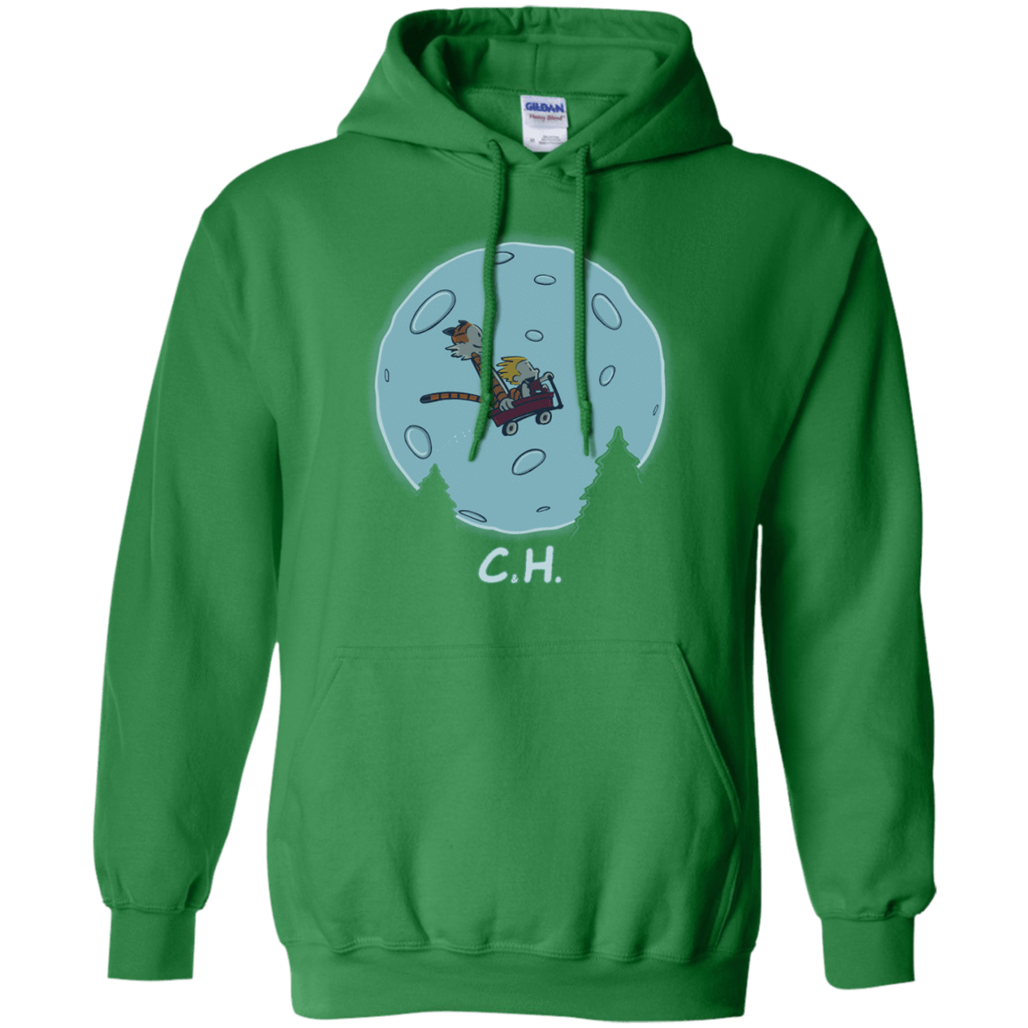 Sweatshirts Irish Green / S Flying Wagon Pullover Hoodie