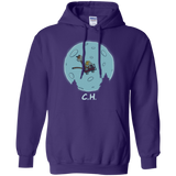 Sweatshirts Purple / S Flying Wagon Pullover Hoodie