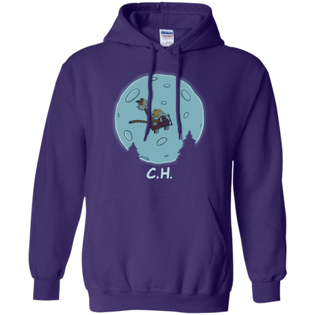 Sweatshirts Purple / S Flying Wagon Pullover Hoodie