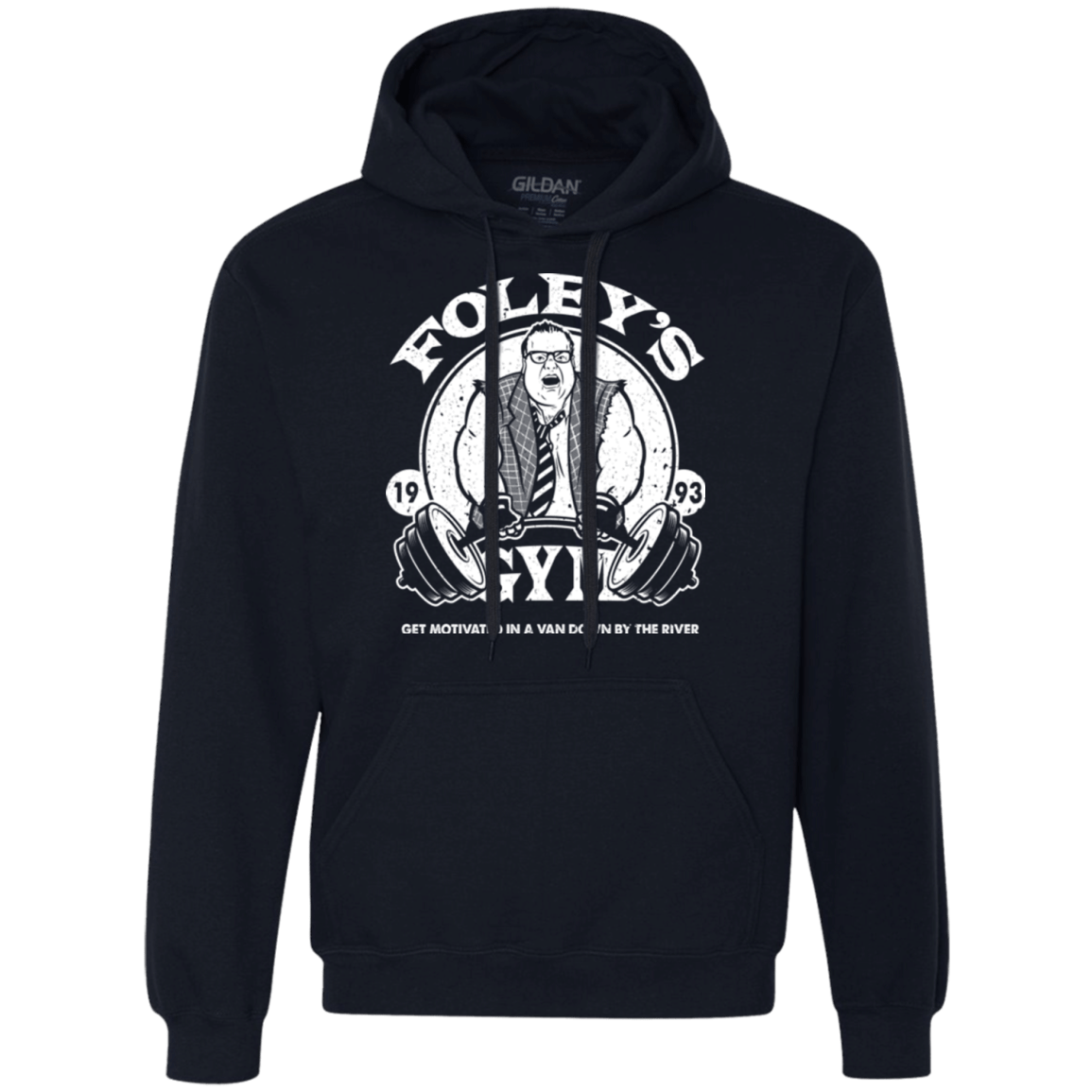 Sweatshirts Navy / Small Foleys Gym Premium Fleece Hoodie