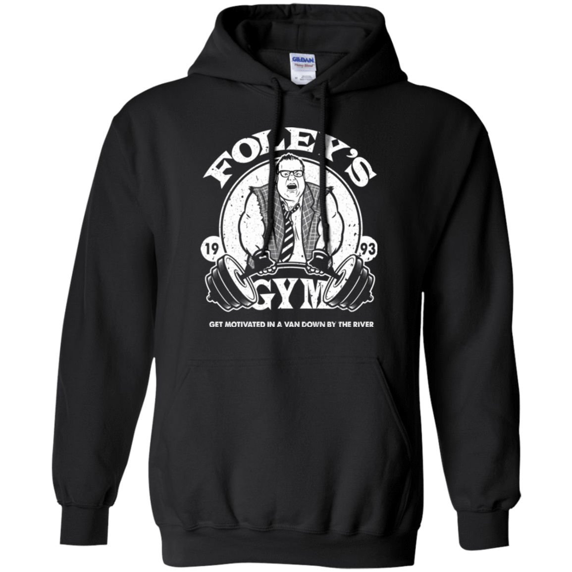 Sweatshirts Black / Small Foleys Gym Pullover Hoodie