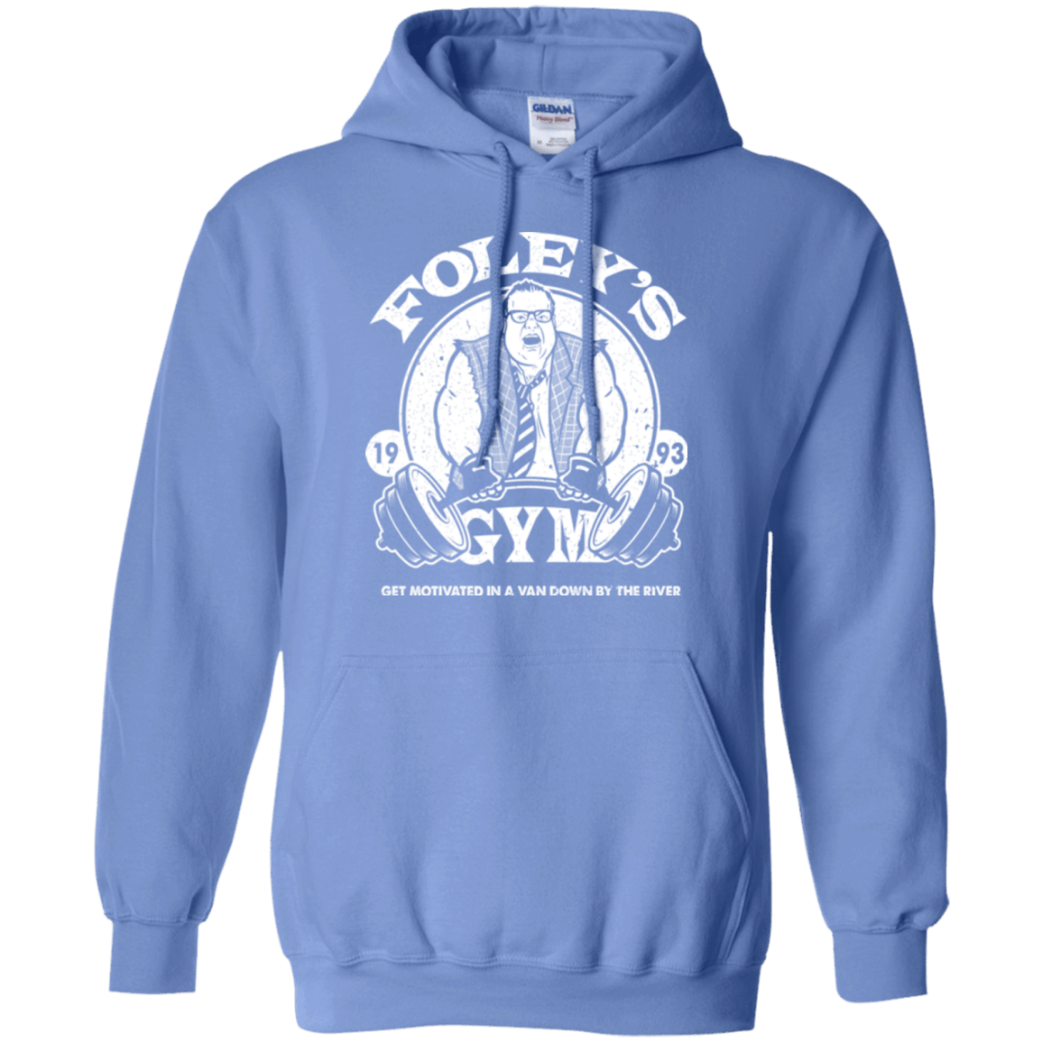 Sweatshirts Carolina Blue / Small Foleys Gym Pullover Hoodie