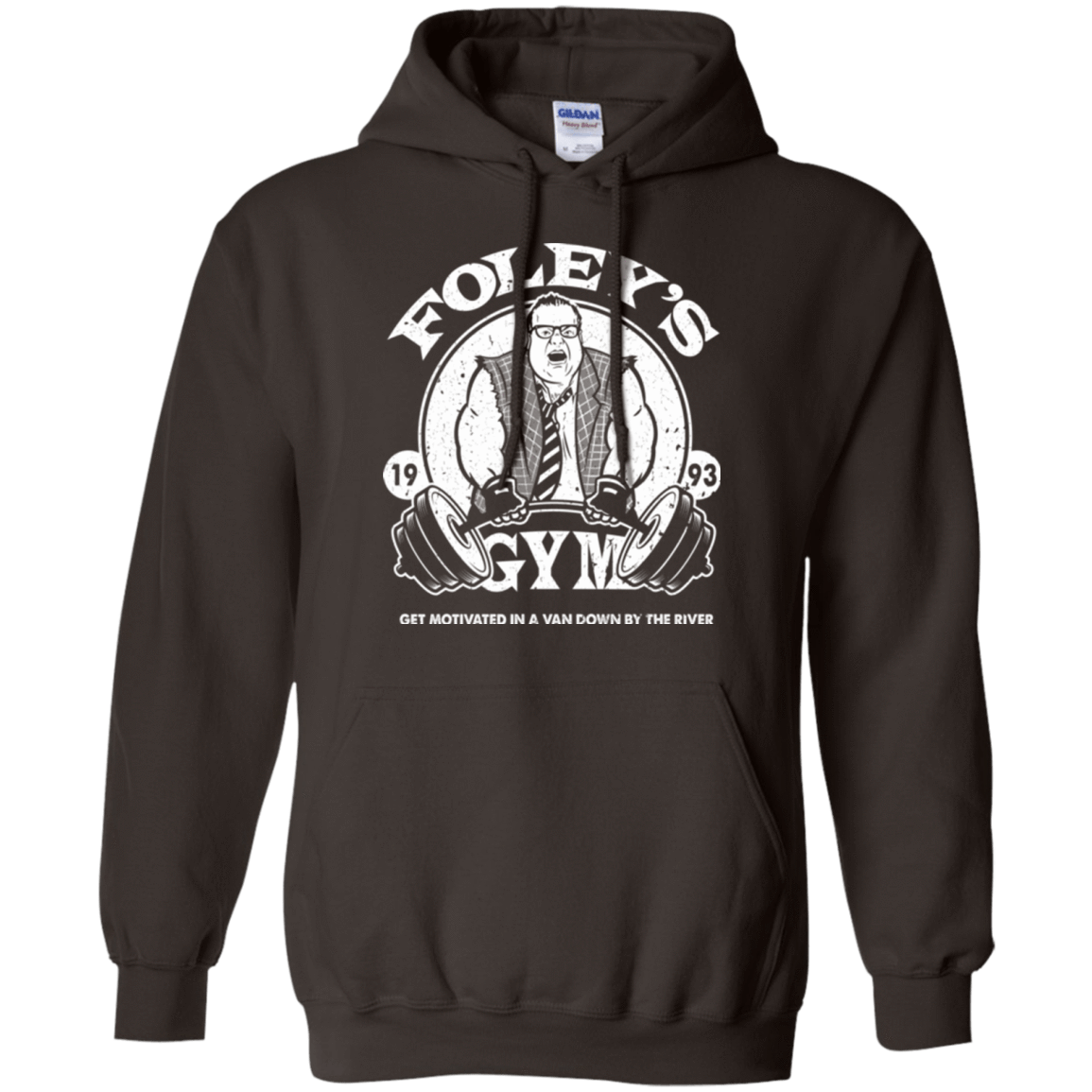 Sweatshirts Dark Chocolate / Small Foleys Gym Pullover Hoodie