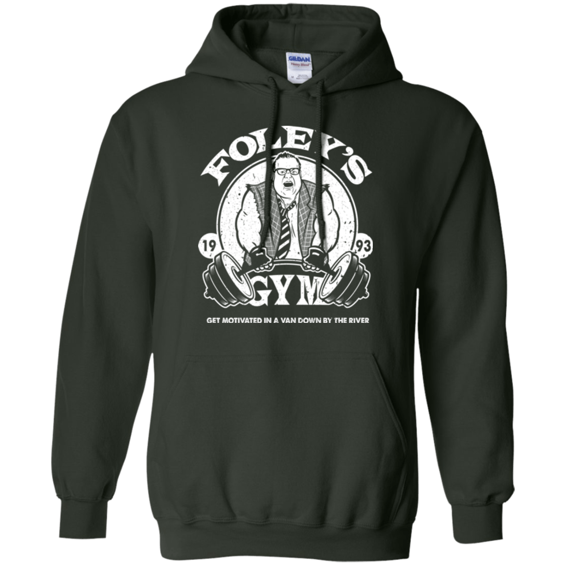 Sweatshirts Forest Green / Small Foleys Gym Pullover Hoodie