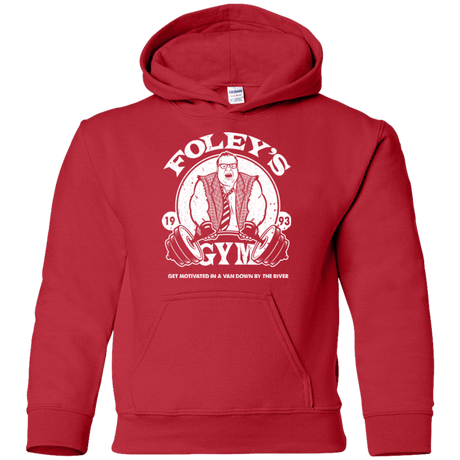 Sweatshirts Red / YS Foleys Gym Youth Hoodie