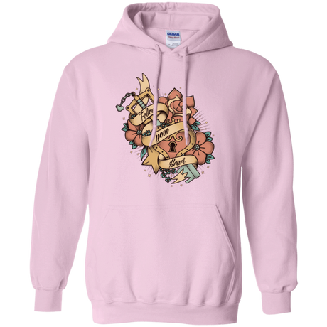 Sweatshirts Light Pink / Small Follow your heart Pullover Hoodie