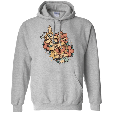 Sweatshirts Sport Grey / Small Follow your heart Pullover Hoodie