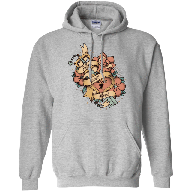 Sweatshirts Sport Grey / Small Follow your heart Pullover Hoodie