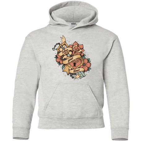 Sweatshirts Ash / YS Follow your heart Youth Hoodie