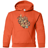 Sweatshirts Orange / YS Follow your heart Youth Hoodie