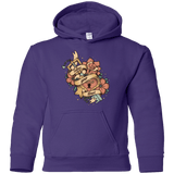 Sweatshirts Purple / YS Follow your heart Youth Hoodie