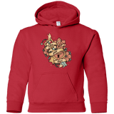 Sweatshirts Red / YS Follow your heart Youth Hoodie