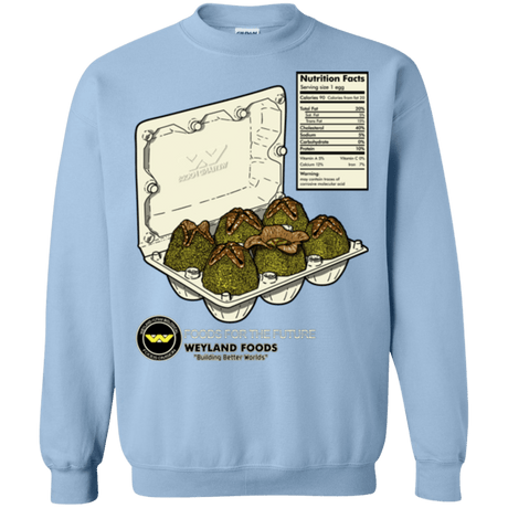 Sweatshirts Light Blue / Small Food For The Future Crewneck Sweatshirt