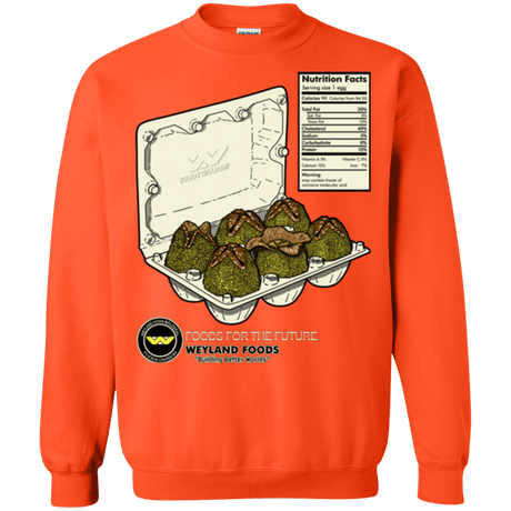 Sweatshirts Orange / Small Food For The Future Crewneck Sweatshirt