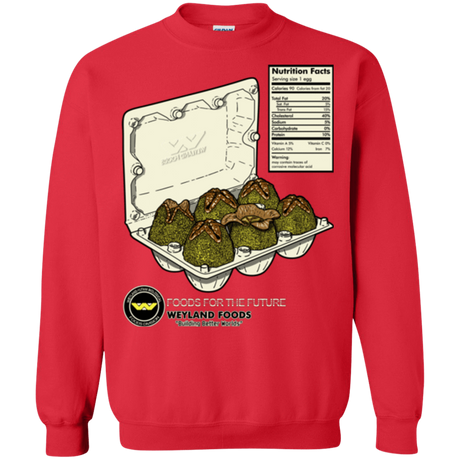 Sweatshirts Red / Small Food For The Future Crewneck Sweatshirt