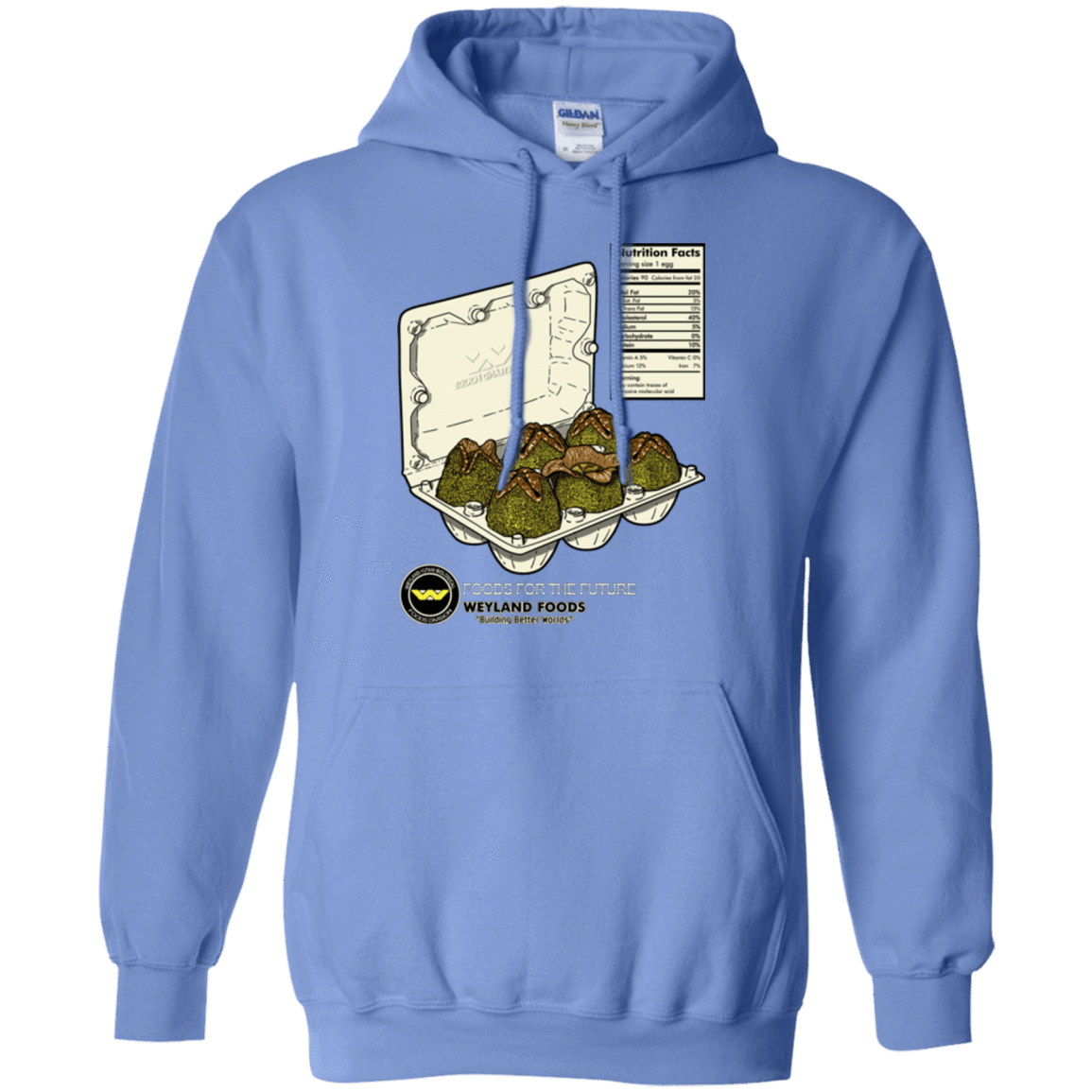 Sweatshirts Carolina Blue / Small Food For The Future Pullover Hoodie