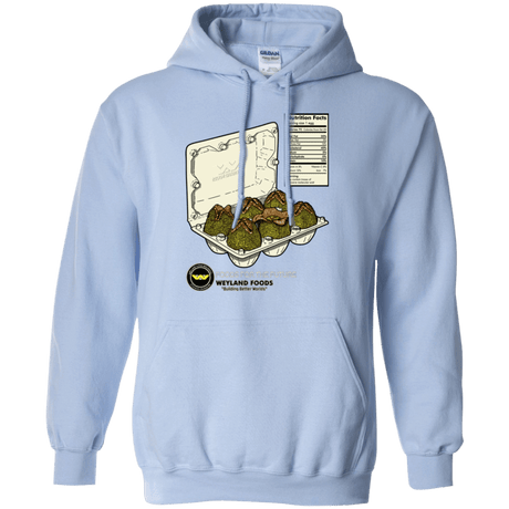 Sweatshirts Light Blue / Small Food For The Future Pullover Hoodie