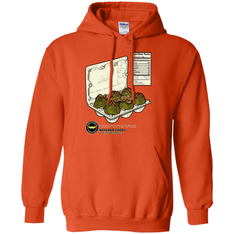Sweatshirts Orange / Small Food For The Future Pullover Hoodie