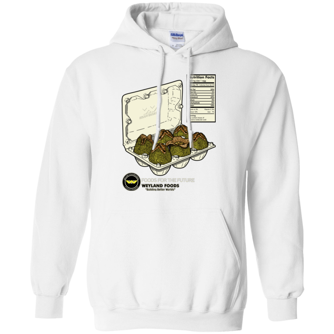 Sweatshirts White / Small Food For The Future Pullover Hoodie