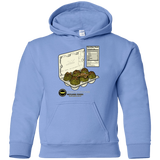 Sweatshirts Carolina Blue / YS Food For The Future Youth Hoodie