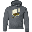 Sweatshirts Dark Heather / YS Food For The Future Youth Hoodie