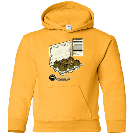 Sweatshirts Gold / YS Food For The Future Youth Hoodie