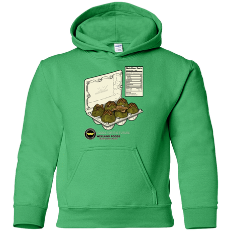 Sweatshirts Irish Green / YS Food For The Future Youth Hoodie