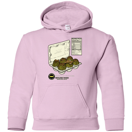 Sweatshirts Light Pink / YS Food For The Future Youth Hoodie